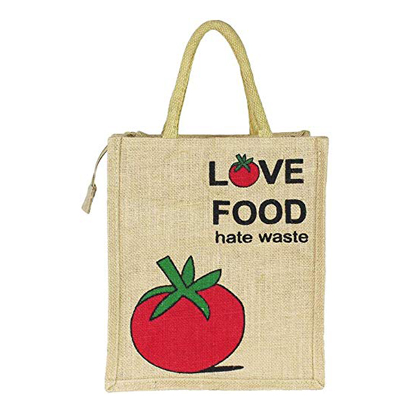 Jute Tote Bag for Lunch
